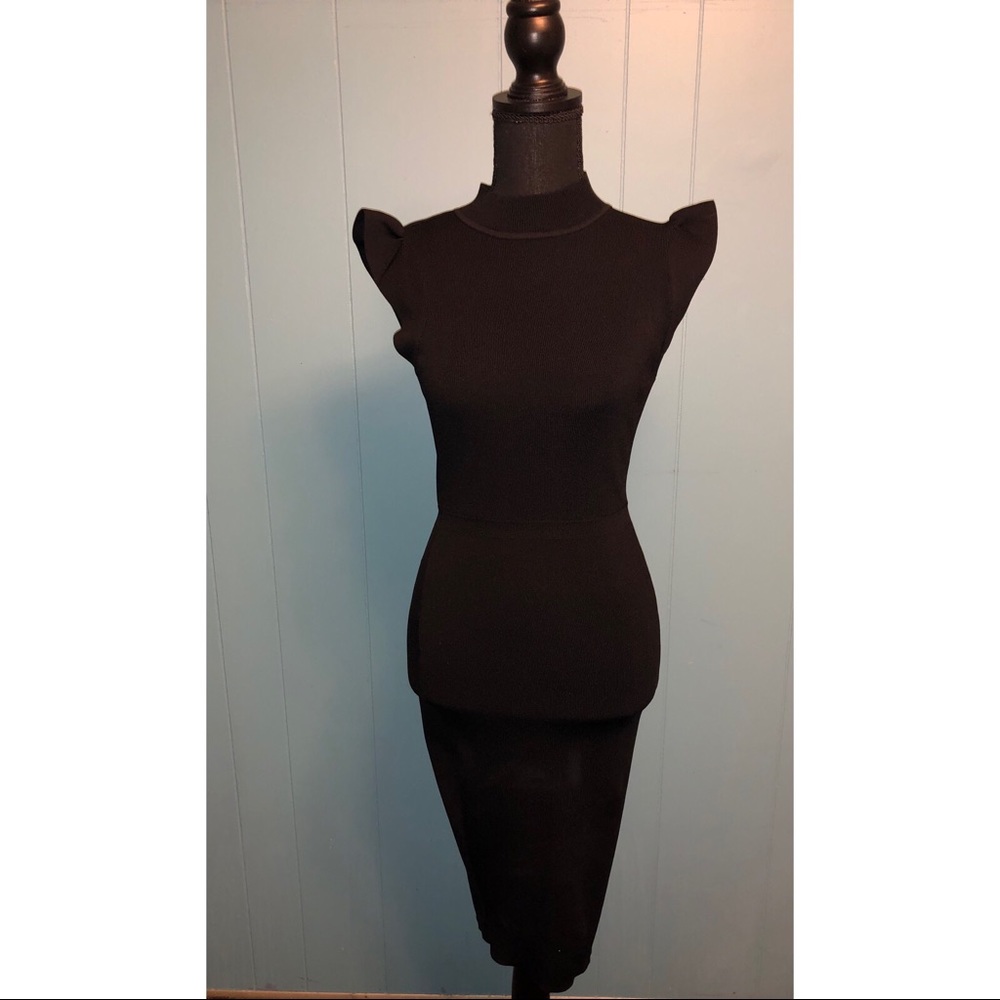 Black Midi Dress!